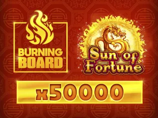 Sun of Fortune Burning Board™ game cover